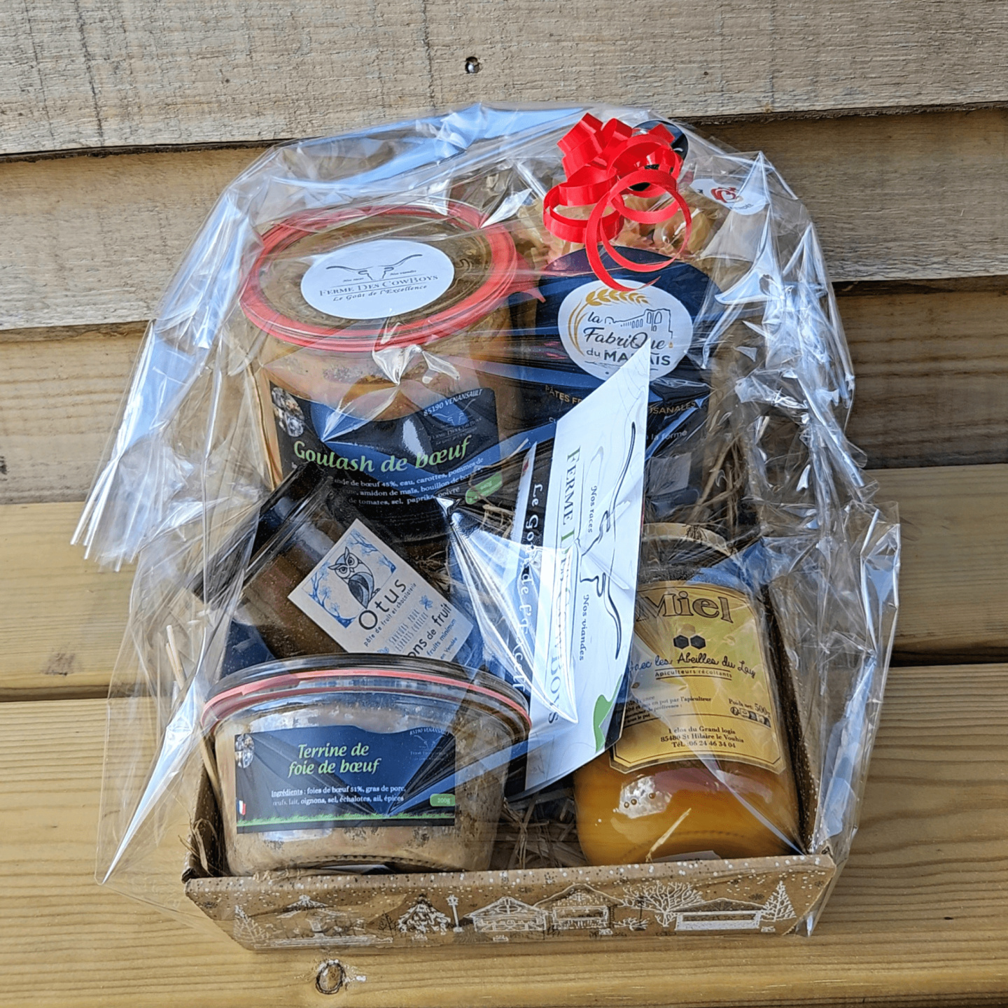 Panier garni personnalisable