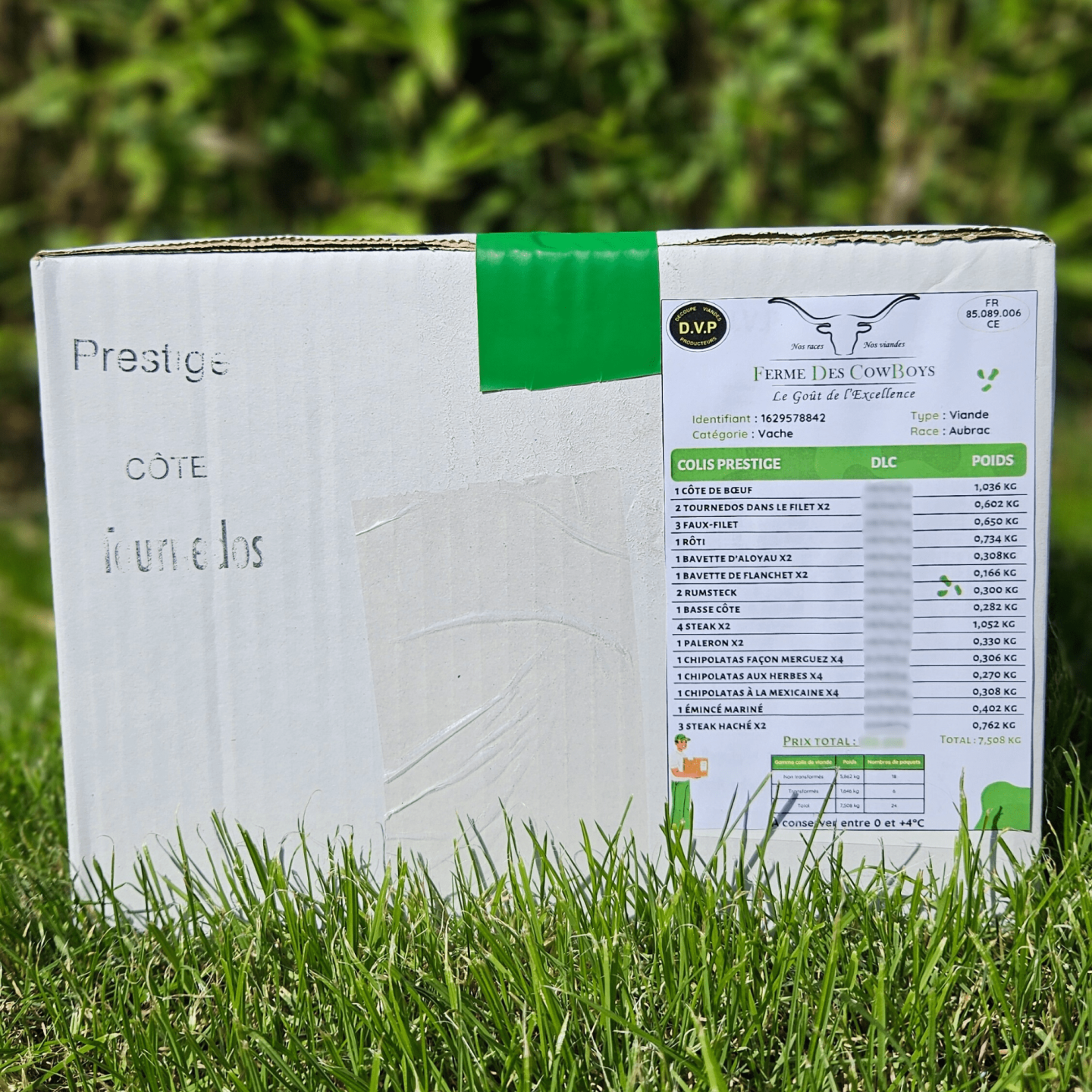 Colis Prestige ± 7Kg Aubrac