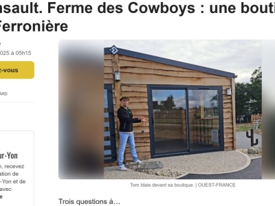 Parution dans Ouest France 24/09/2025